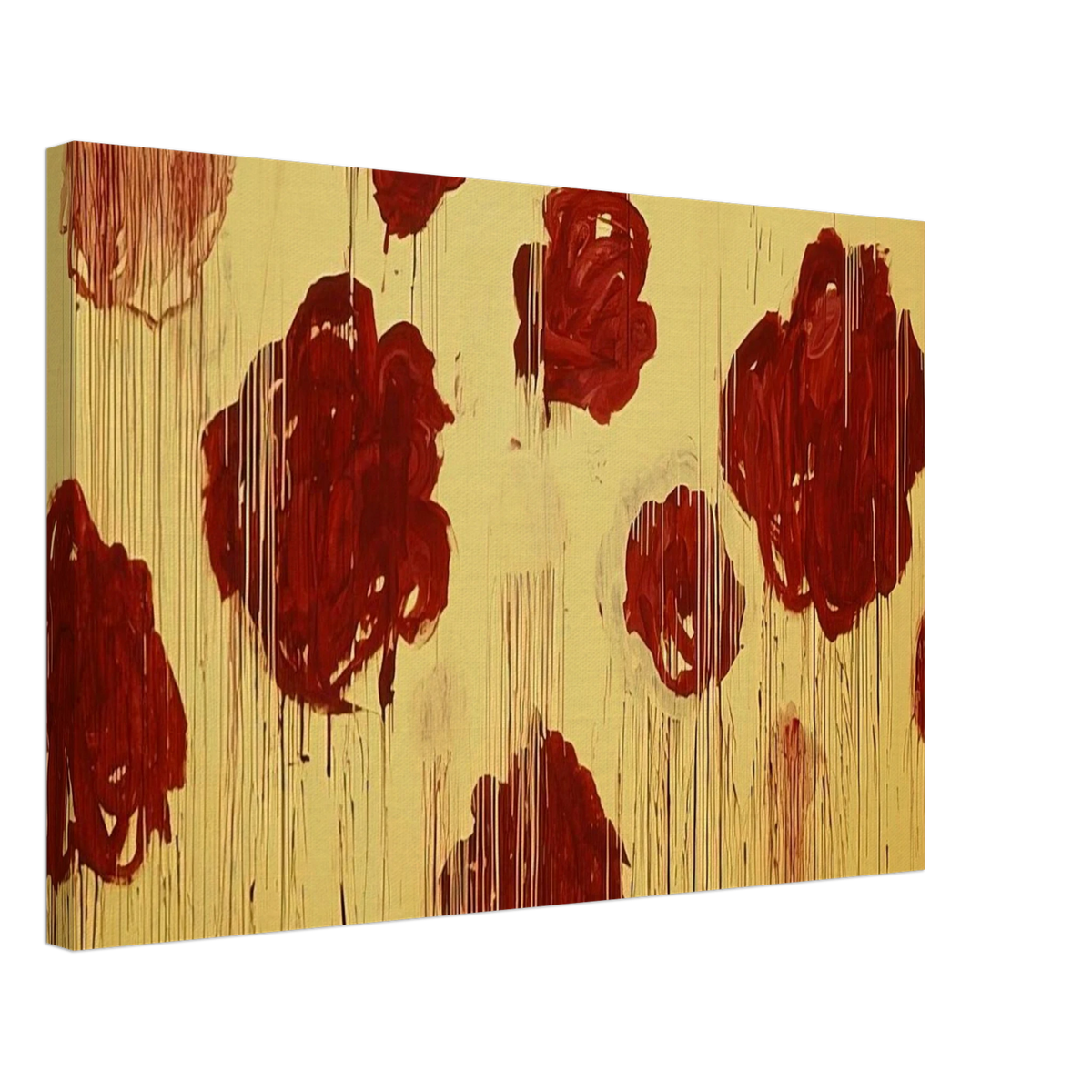 Untitled,  Blooming, A Scattering of Blossoms & Other Things  Canvas | Cy Twombly Canvas | Cy Twombly Store