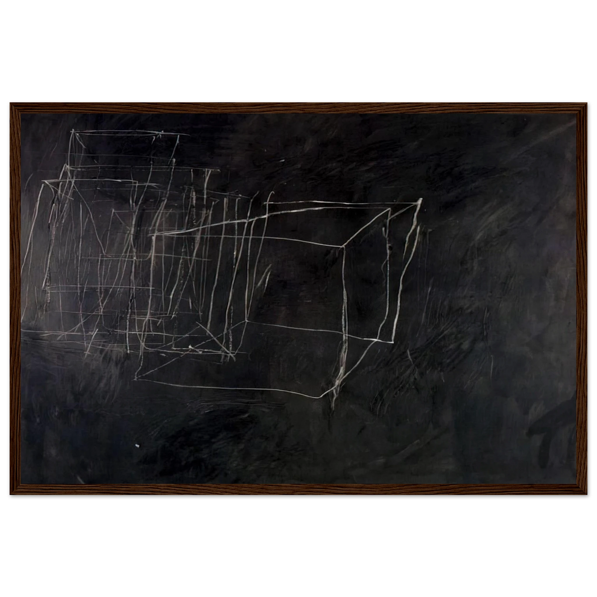 Night Watch Framed Poster | Cy Twombly Framed Prints Wall Art | Cy Twombly Store