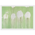 Untitled,  Peony Blossom Painting  Framed Poster | Cy Twombly Framed Prints Wall Art | Cy Twombly Store