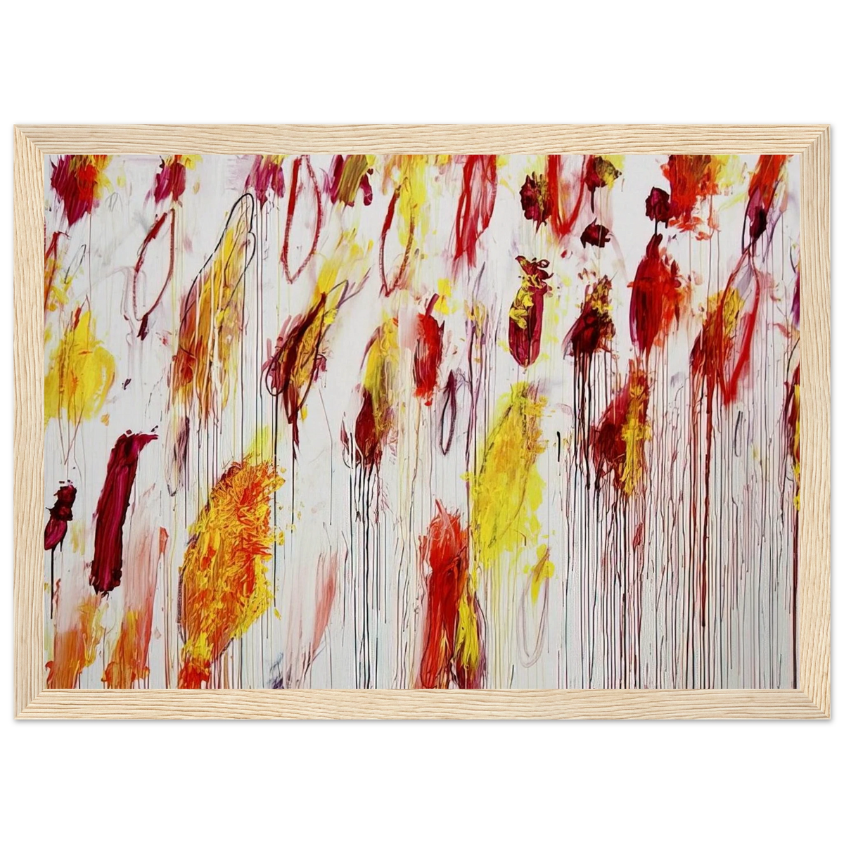 Lepanto, Part IV Framed Poster | Cy Twombly Framed Prints Wall Art | Cy Twombly Store