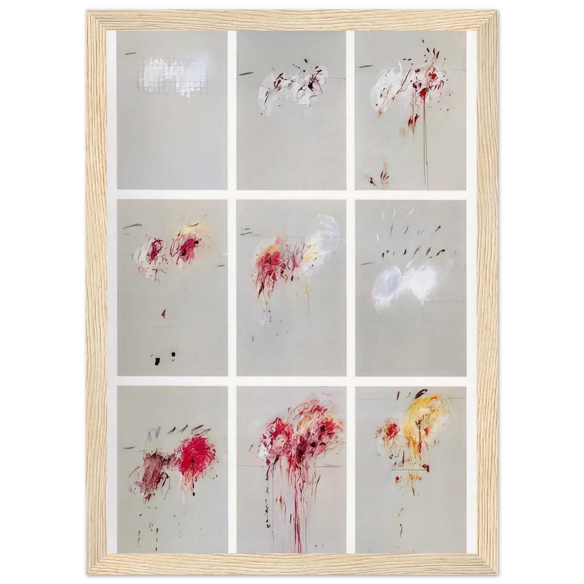Nine Discourses on Commodus Framed Poster | Cy Twombly Framed Prints Wall Art | Cy Twombly Store