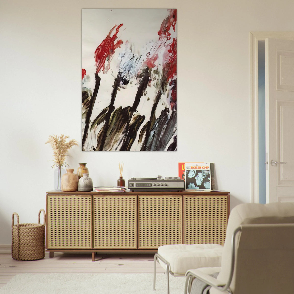 Nicola's Irises Poster | Cy Twombly Poster | Cy Twombly Store