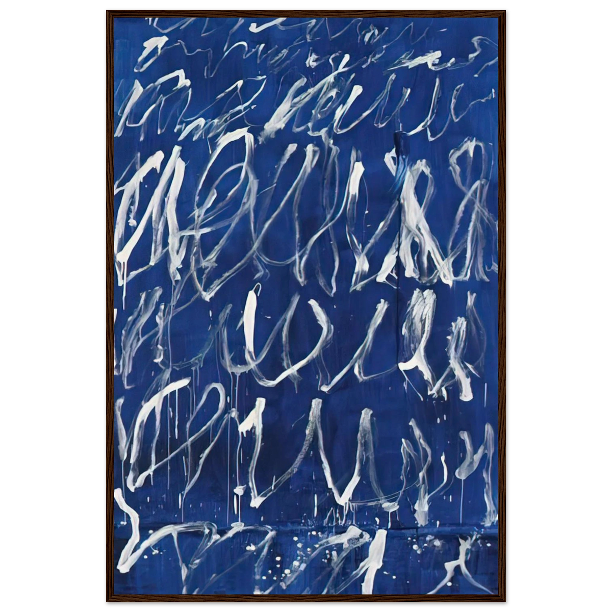 Untitled Framed Poster | Cy Twombly Framed Prints Wall Art | Cy Twombly Store