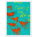 Leaving Paphos Ringed With Waves V Framed Poster | Cy Twombly Framed Prints Wall Art | Cy Twombly Store