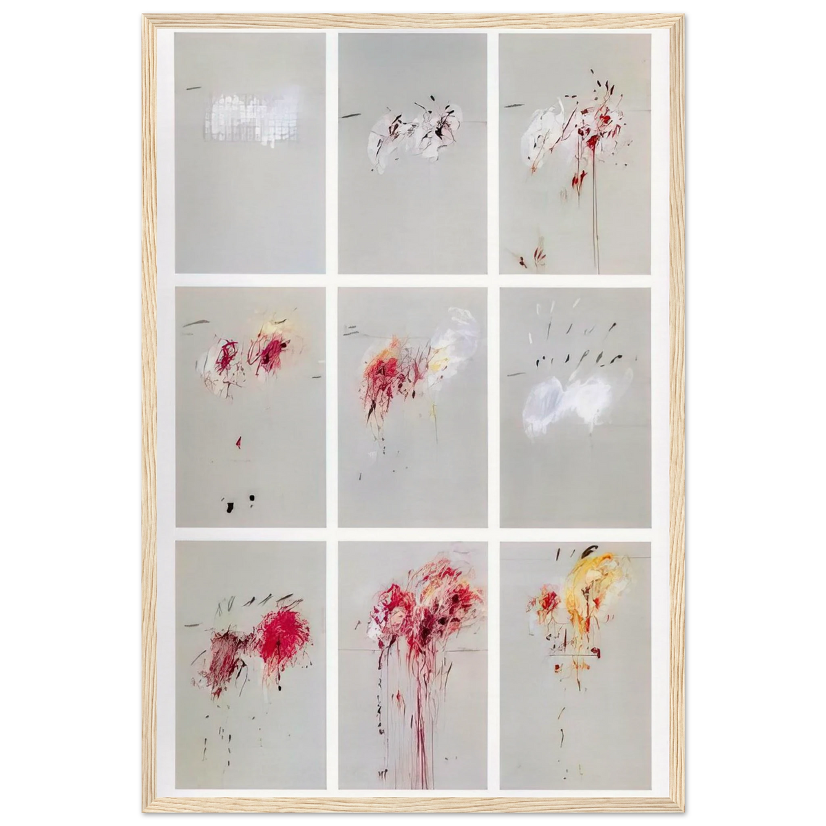 Nine Discourses on Commodus Framed Poster | Cy Twombly Framed Prints Wall Art | Cy Twombly Store