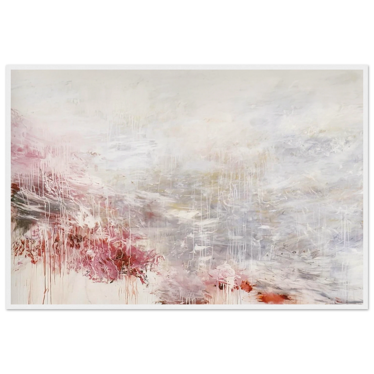 Hero and Leander  To Christopher Marlowe  [Rome] Framed Poster | Cy Twombly Framed Prints Wall Art | Cy Twombly Store