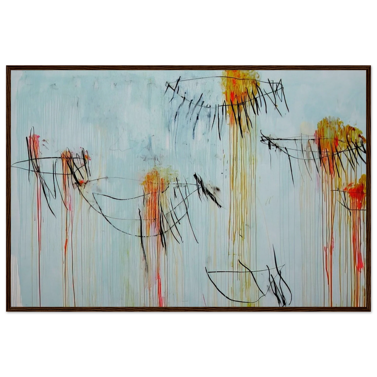 Lepanto, Part II Framed Poster | Cy Twombly Framed Prints Wall Art | Cy Twombly Store