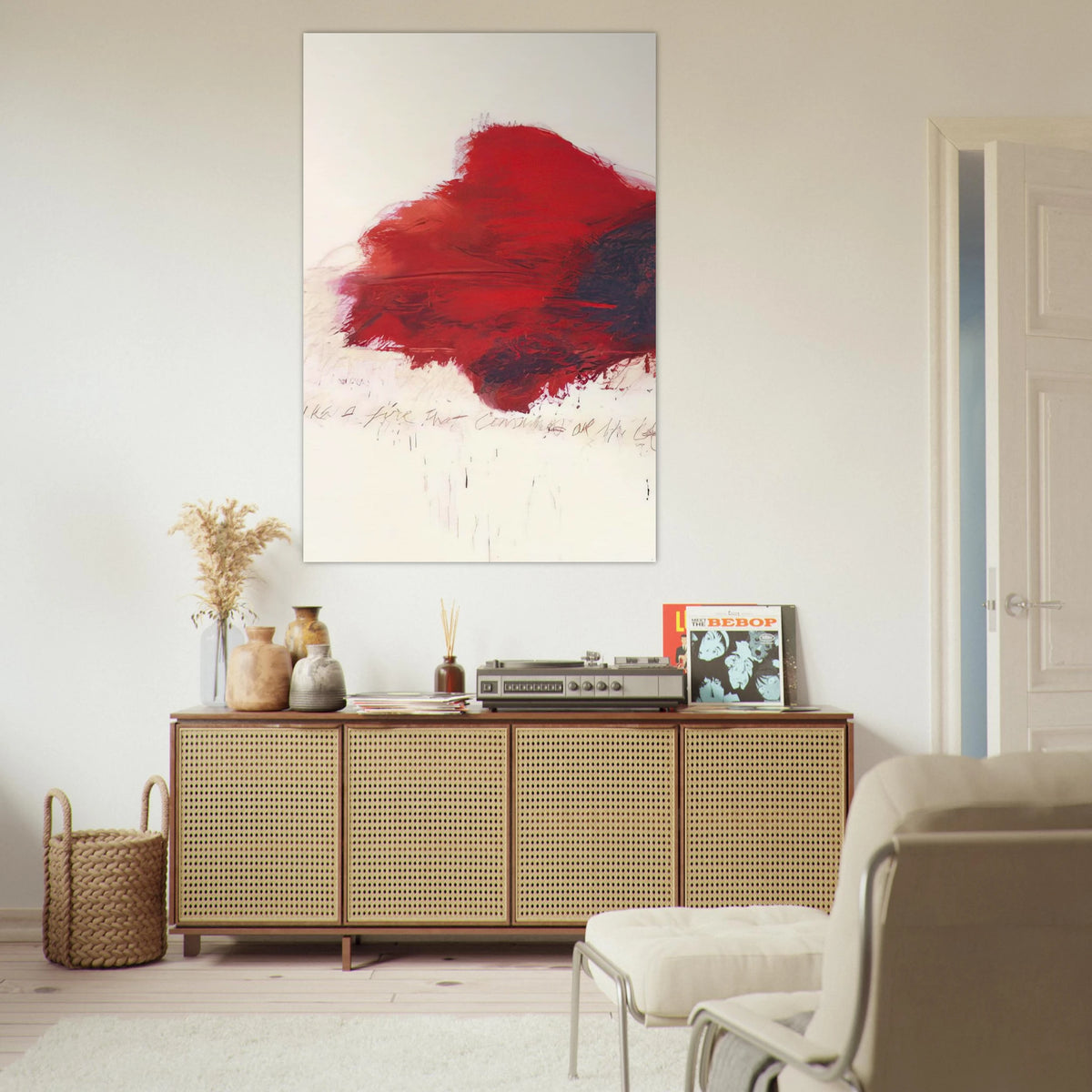Fifty Days at Iliam. The Fire that Consumes All before It Poster | Cy Twombly Poster | Cy Twombly Store