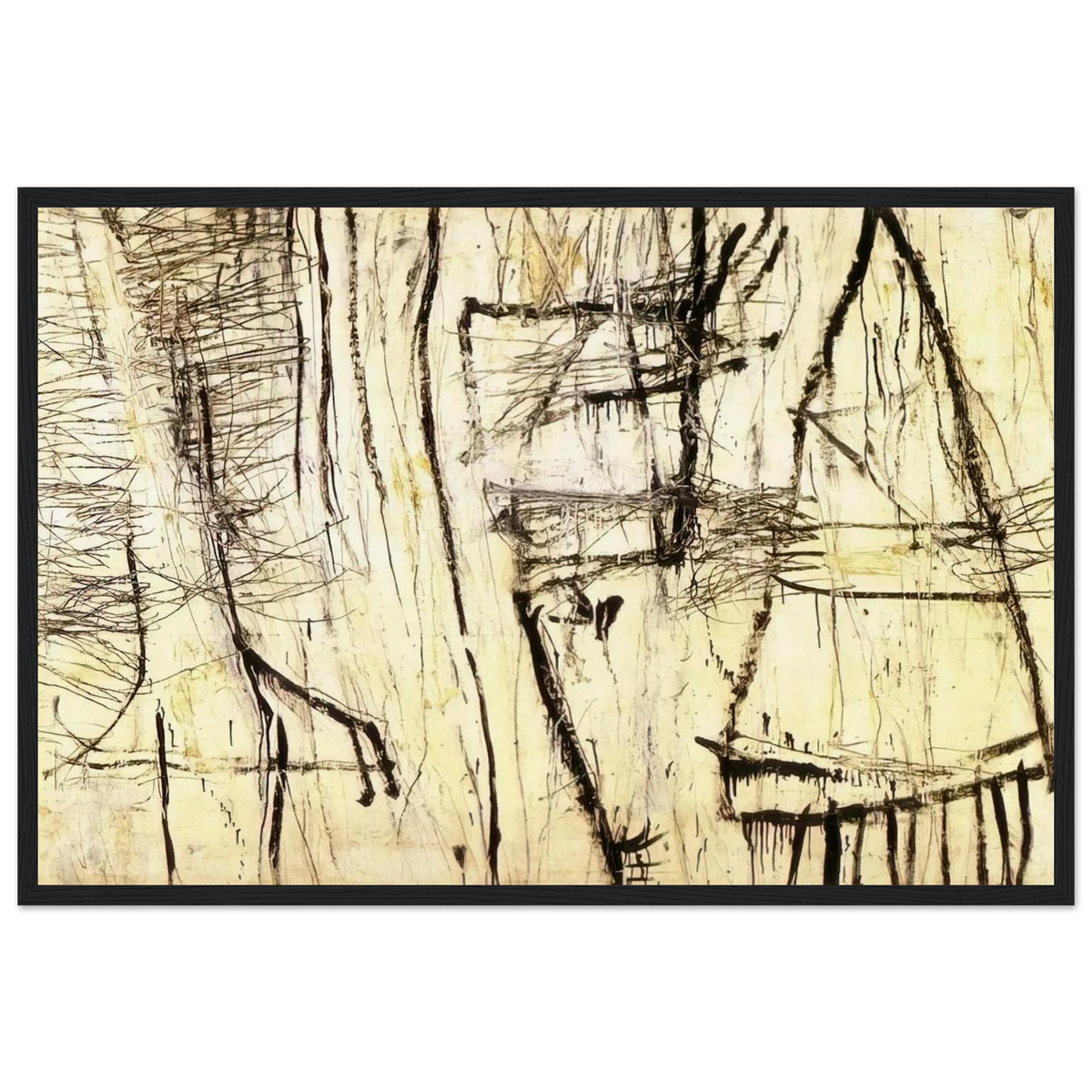 Tiznit Framed Poster | Cy Twombly Framed Prints Wall Art | Cy Twombly Store