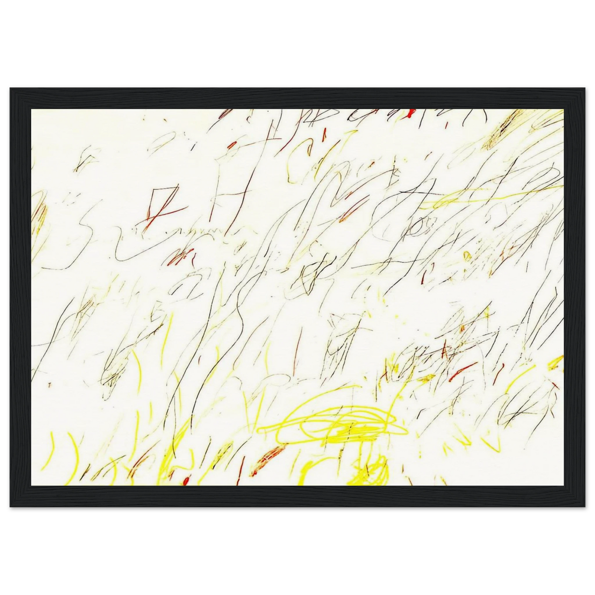 Blue Room Framed Poster | Cy Twombly Framed Prints Wall Art | Cy Twombly Store