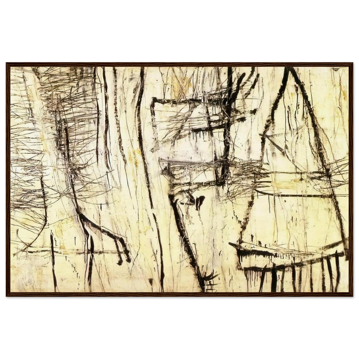 Tiznit Framed Poster | Cy Twombly Framed Prints Wall Art | Cy Twombly Store