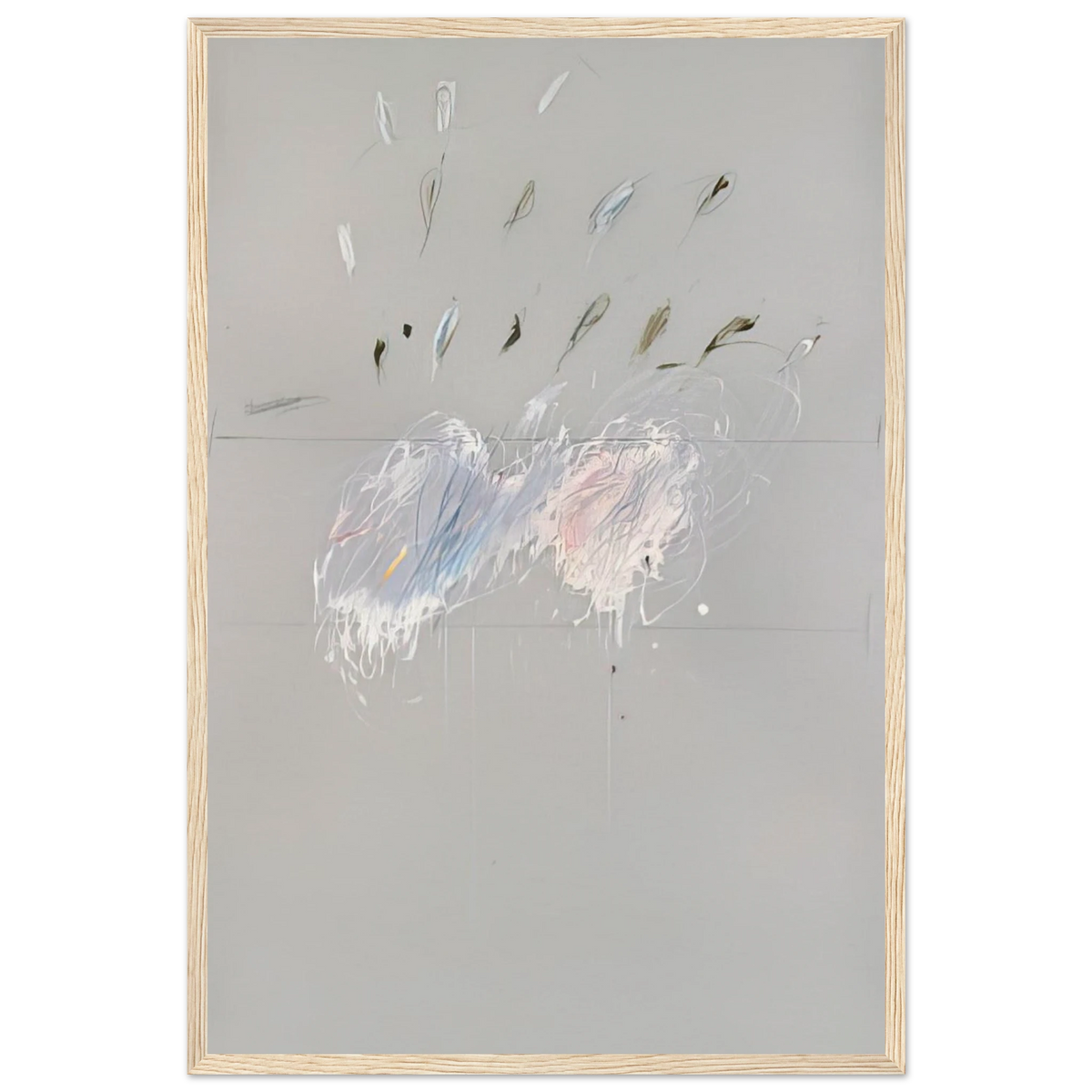 Nine Discourses on Commodus, Part VI Framed Poster | Cy Twombly Framed Prints Wall Art | Cy Twombly Store
