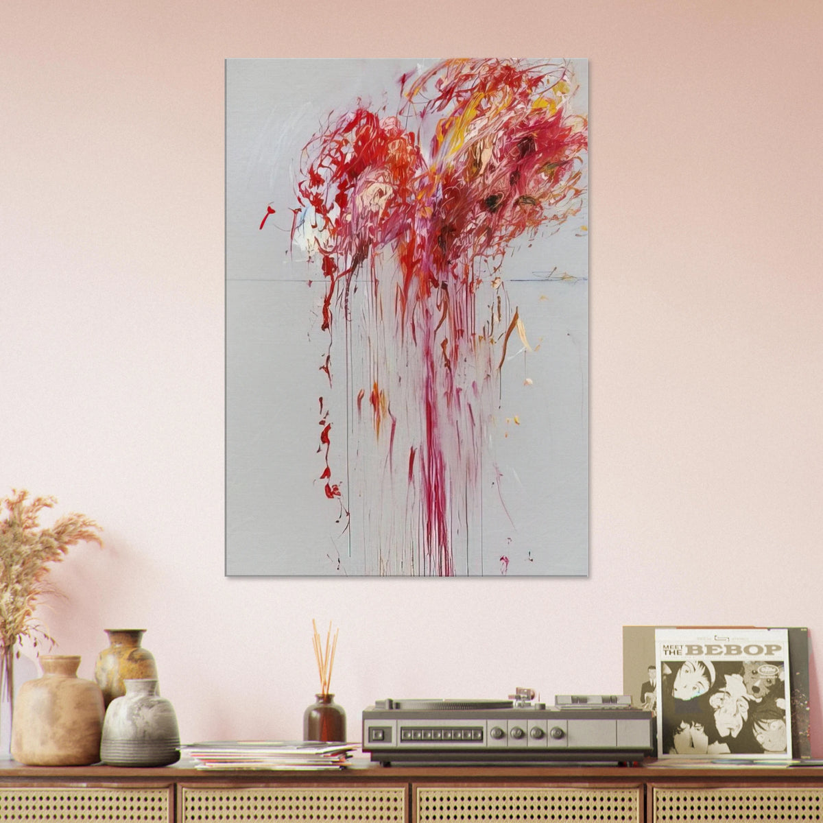 Nine Discourses on Commodus, Part VIII Canvas | Cy Twombly Canvas | Cy Twombly Store