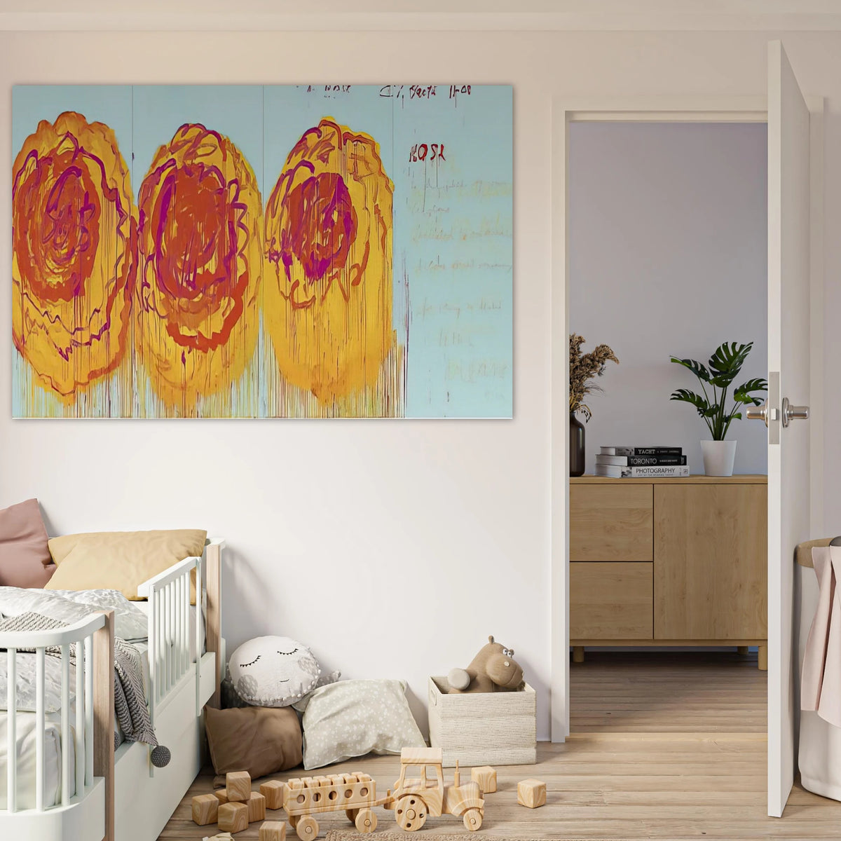 The Rose  I  Poster | Cy Twombly Poster | Cy Twombly Store