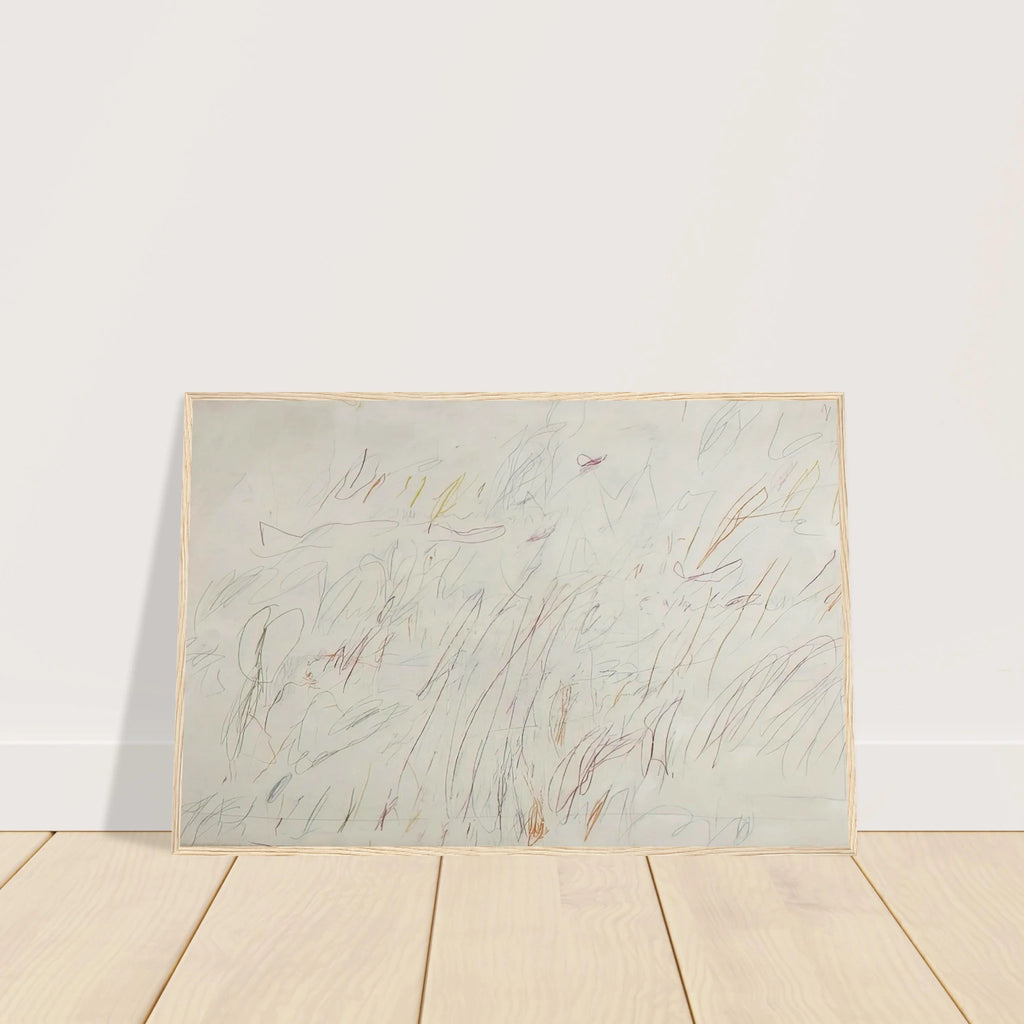 Sunset Framed Poster | Cy Twombly Framed Prints Wall Art | Cy Twombly Store