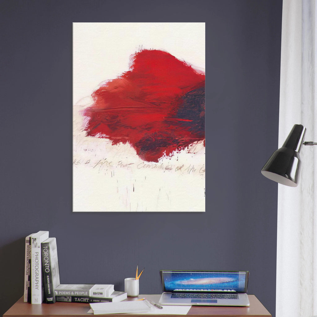 Fifty Days at Iliam. The Fire that Consumes All before It Canvas | Cy Twombly Canvas | Cy Twombly Store