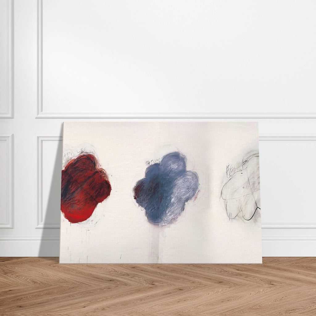 Fifty Days at Iliam. Shades of Achilles, Patroclus, and Hector Canvas | Cy Twombly Canvas | Cy Twombly Store