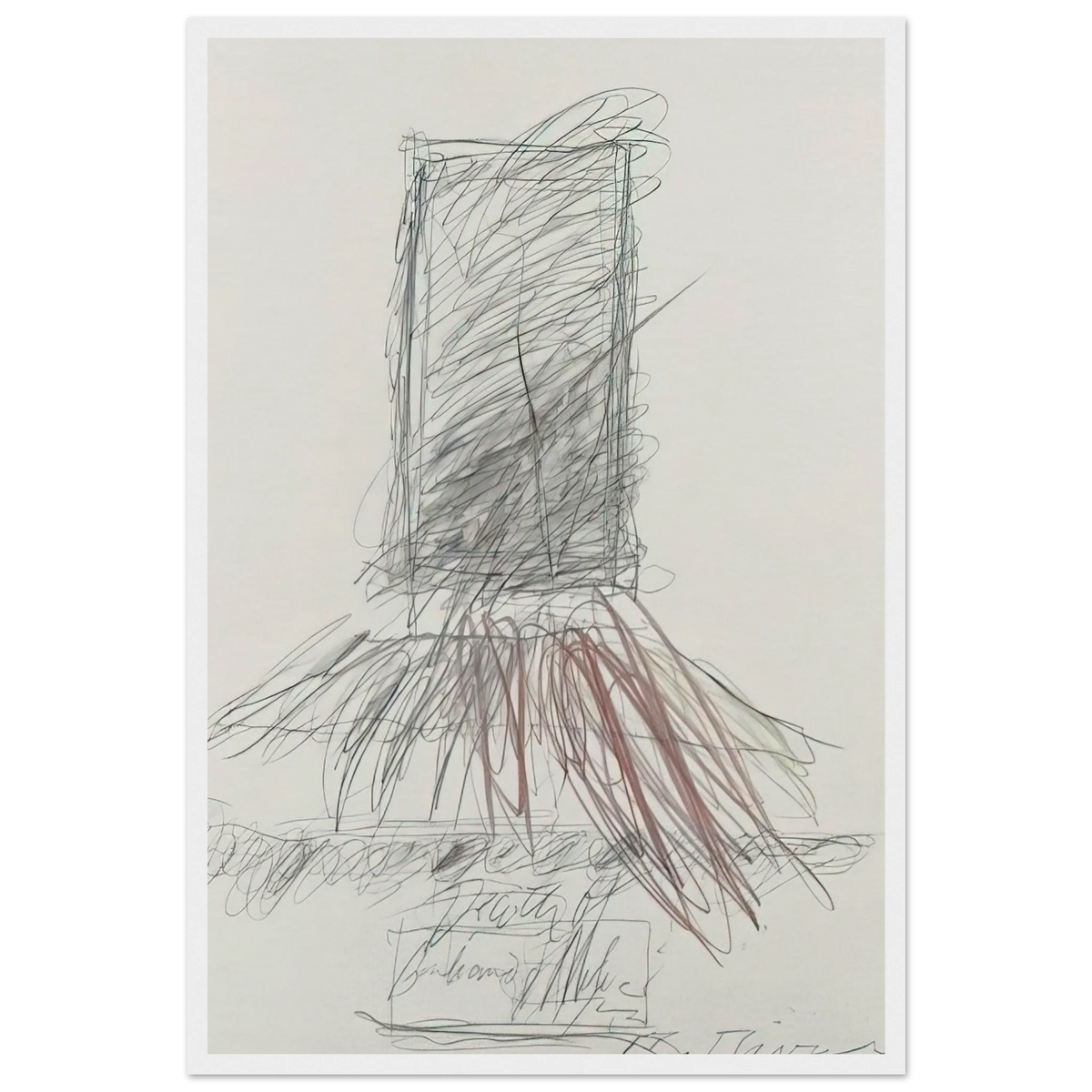 Death of Giuliano De'Medici Framed Poster | Cy Twombly Framed Prints Wall Art | Cy Twombly Store