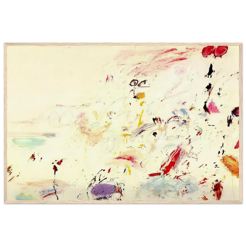 Bay of Naples Framed Poster | Cy Twombly Framed Prints Wall Art | Cy Twombly Store