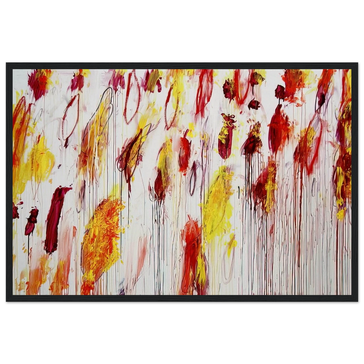 Lepanto, Part IV Framed Poster | Cy Twombly Framed Prints Wall Art | Cy Twombly Store