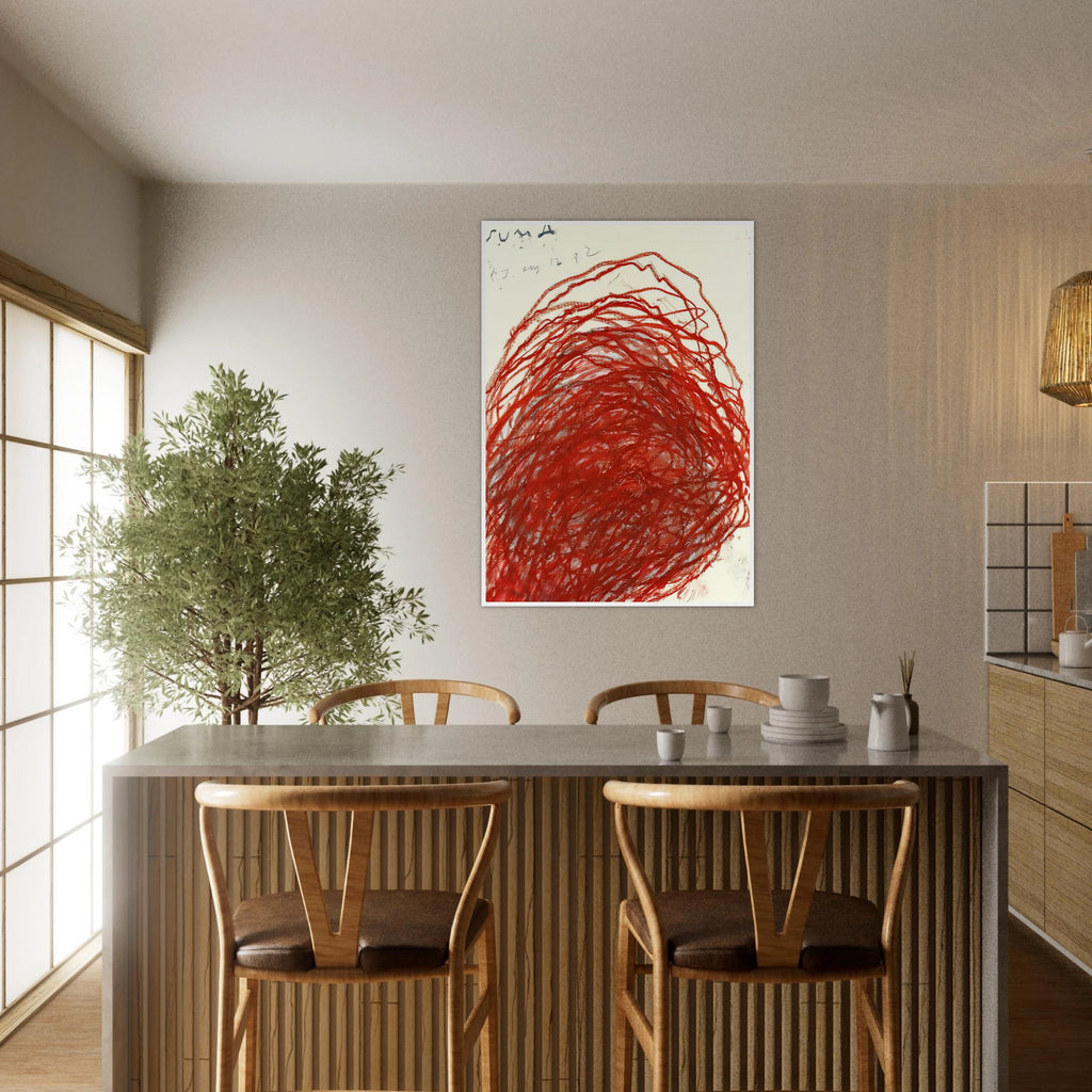 Suma Framed Poster | Cy Twombly Framed Prints Wall Art | Cy Twombly Store