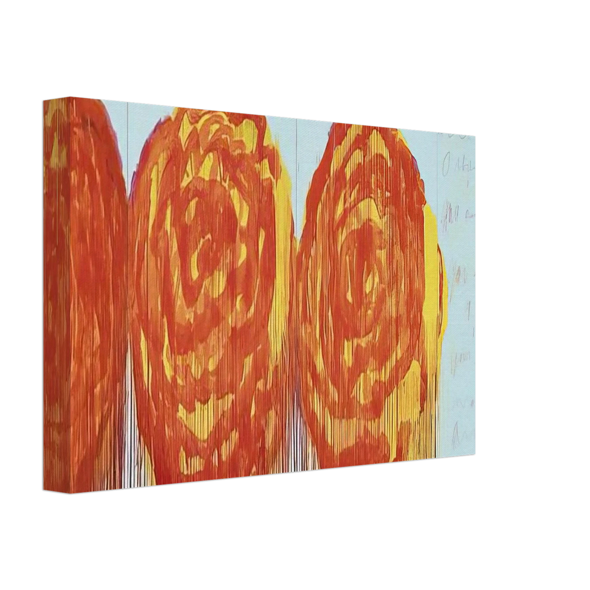 The Rose  II  Canvas | Cy Twombly Canvas | Cy Twombly Store