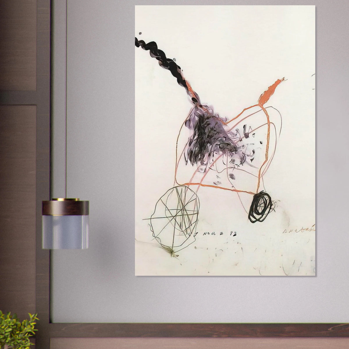 Anabasis Poster | Cy Twombly Poster | Cy Twombly Store