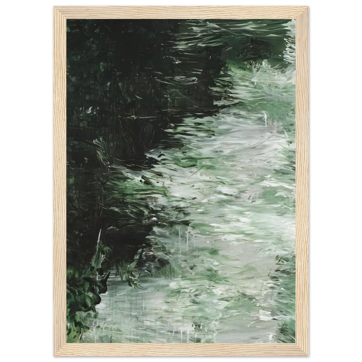 Untitled Part VII Framed Poster | Cy Twombly Framed Prints Wall Art | Cy Twombly Store