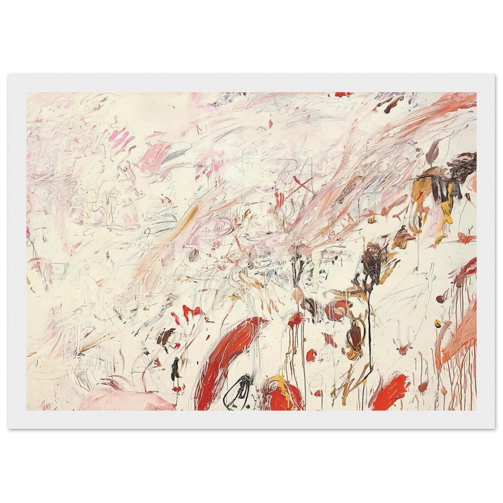 Ferragosto III Framed Poster | Cy Twombly Framed Prints Wall Art | Cy Twombly Store