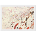Ferragosto III Framed Poster | Cy Twombly Framed Prints Wall Art | Cy Twombly Store
