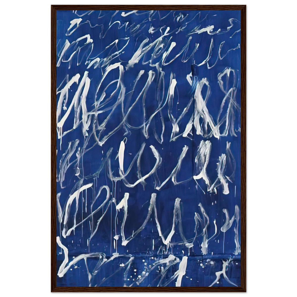 Untitled Framed Poster | Cy Twombly Framed Prints Wall Art | Cy Twombly Store
