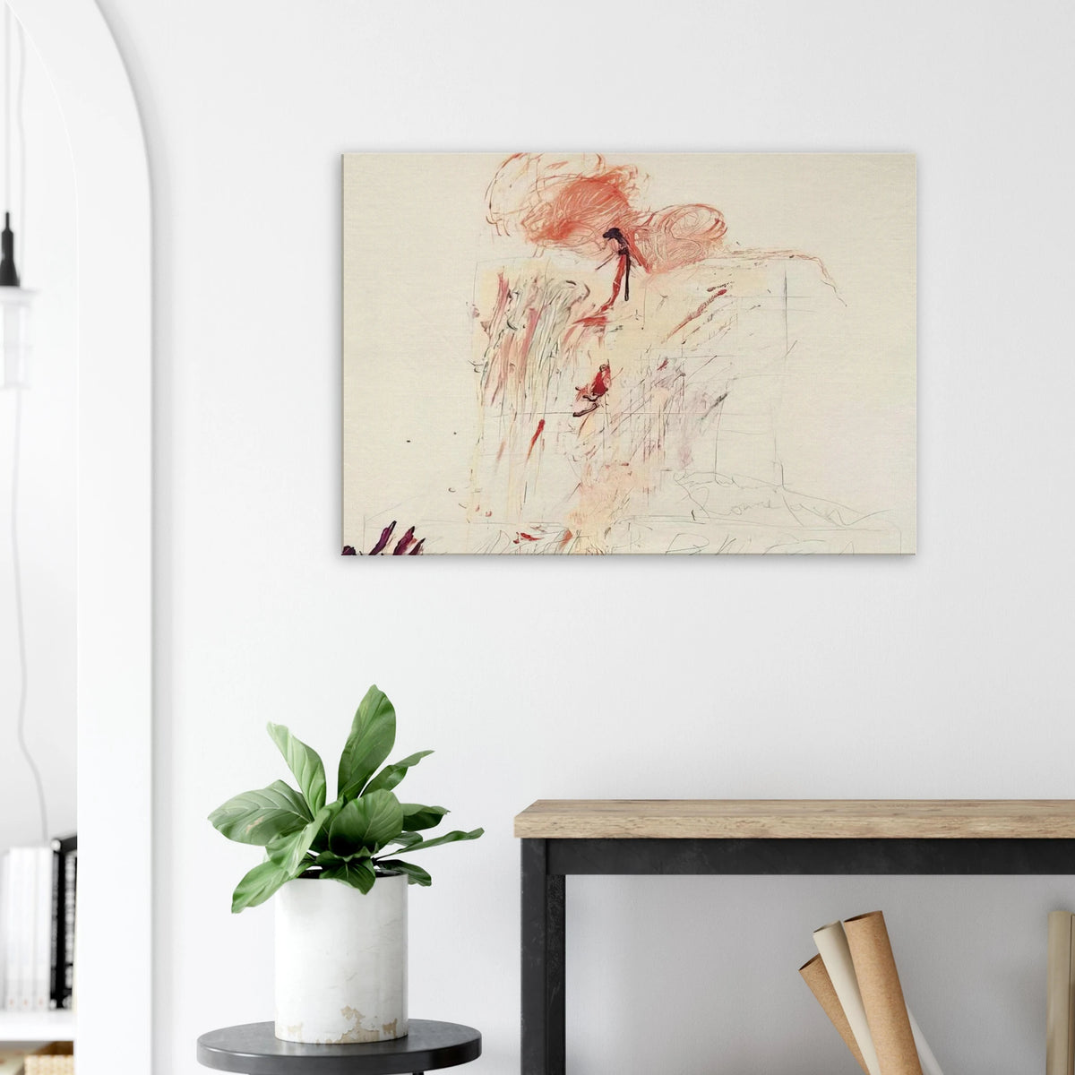 Death of Pompey  Rome  Canvas | Cy Twombly Canvas | Cy Twombly Store