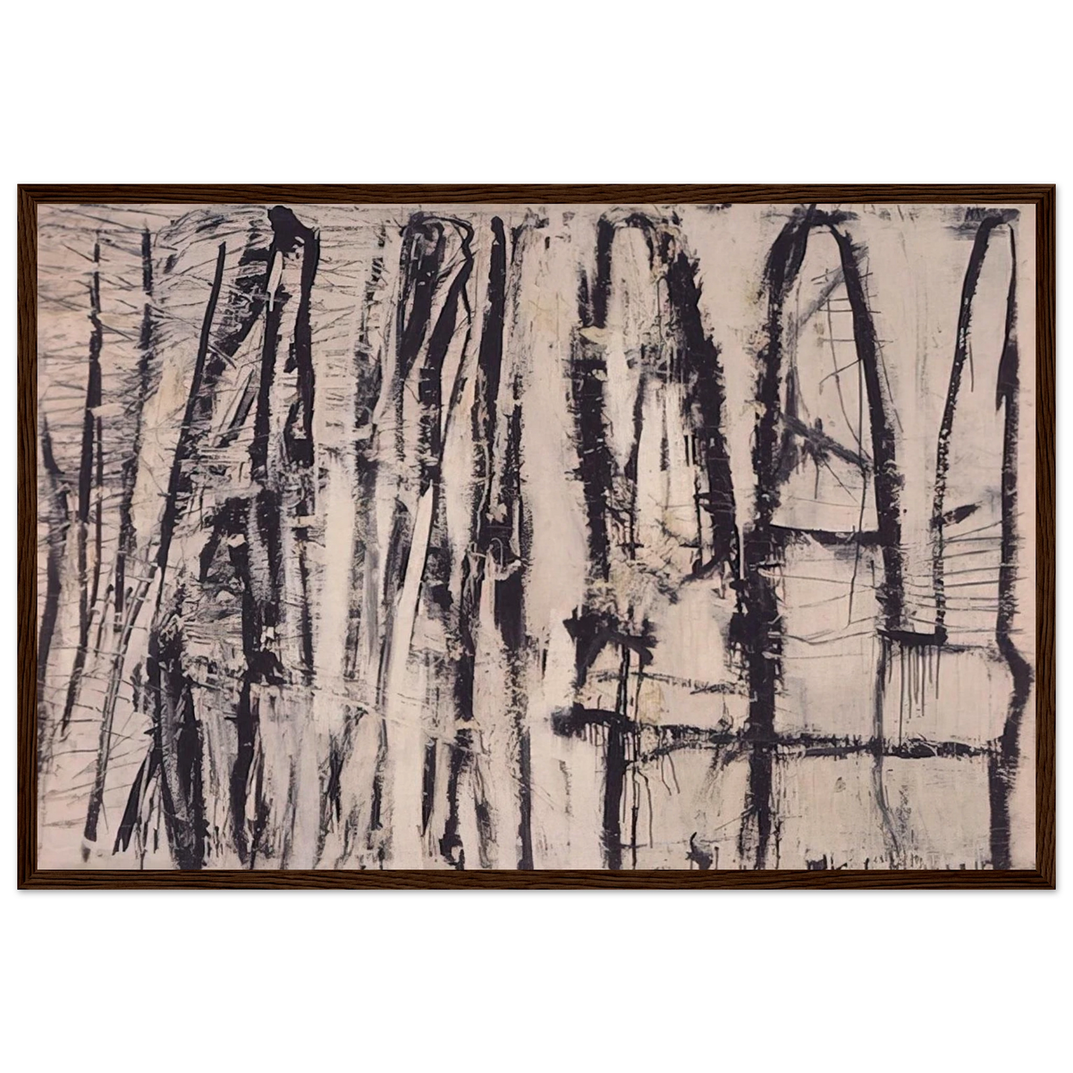 Quarzeat Framed Poster | Cy Twombly Framed Prints Wall Art | Cy Twombly Store