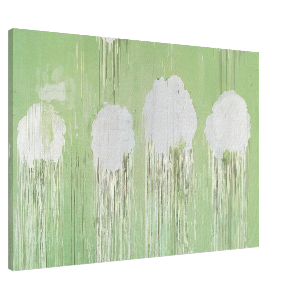 Untitled,  Peony Blossom Painting  Canvas | Cy Twombly Canvas | Cy Twombly Store
