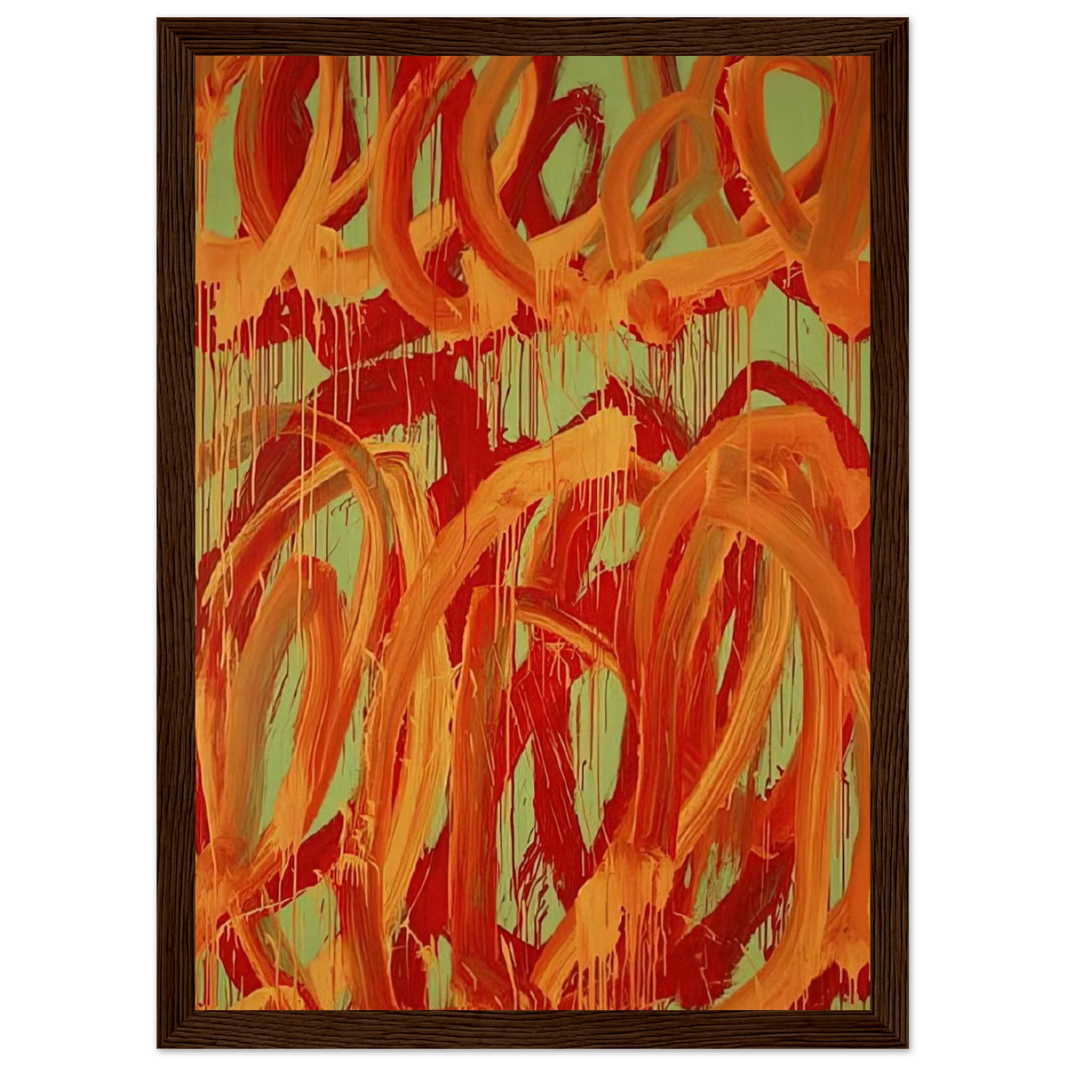 Camino Real  IV  Framed Poster | Cy Twombly Framed Prints Wall Art | Cy Twombly Store