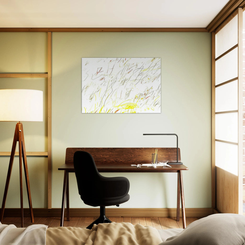 Blue Room Canvas | Cy Twombly Canvas | Cy Twombly Store