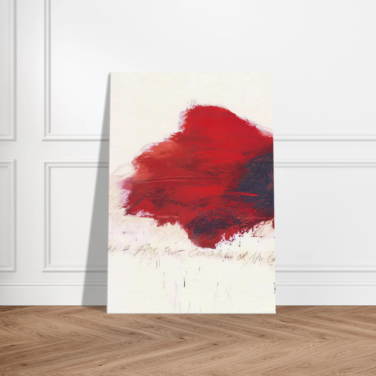 Fifty Days at Iliam. The Fire that Consumes All before It Canvas | Cy Twombly Canvas | Cy Twombly Store