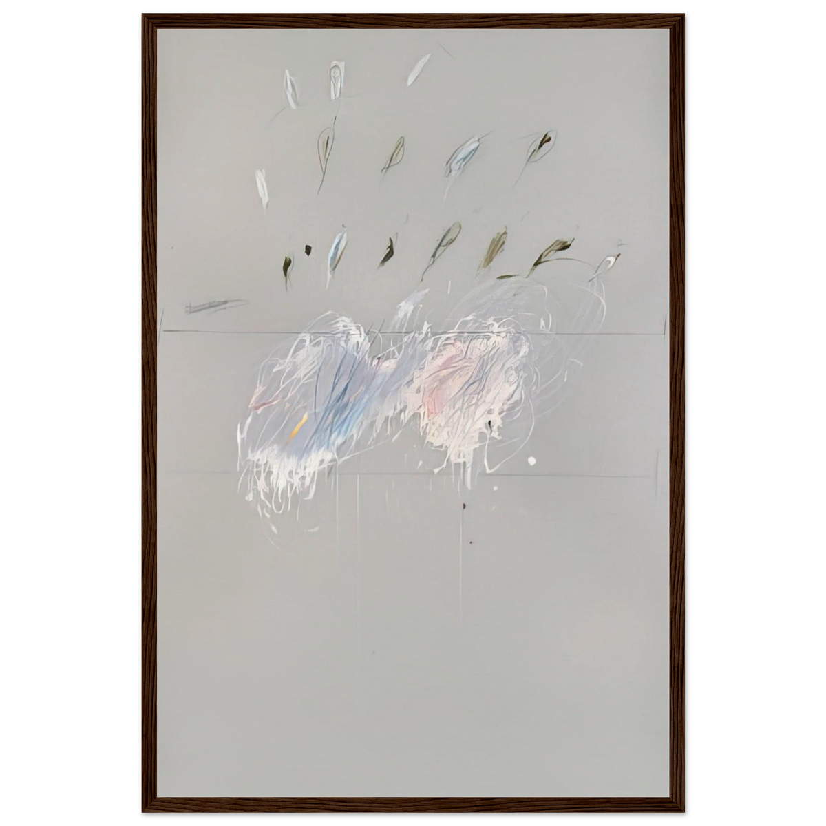 Nine Discourses on Commodus, Part VI Framed Poster | Cy Twombly Framed Prints Wall Art | Cy Twombly Store