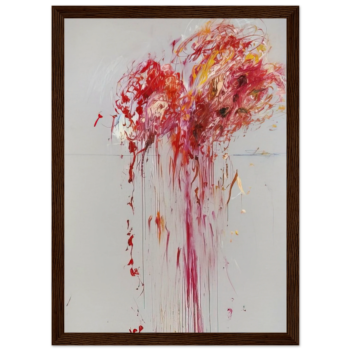 Nine Discourses on Commodus, Part VIII Framed Poster | Cy Twombly Framed Prints Wall Art | Cy Twombly Store
