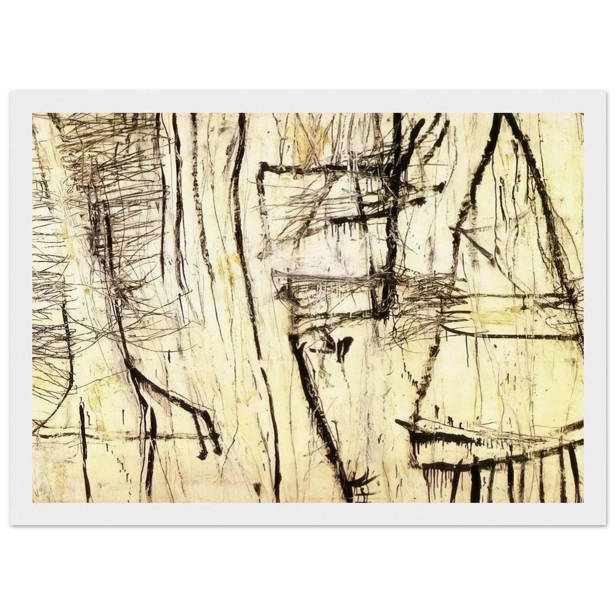 Tiznit Framed Poster | Cy Twombly Framed Prints Wall Art | Cy Twombly Store