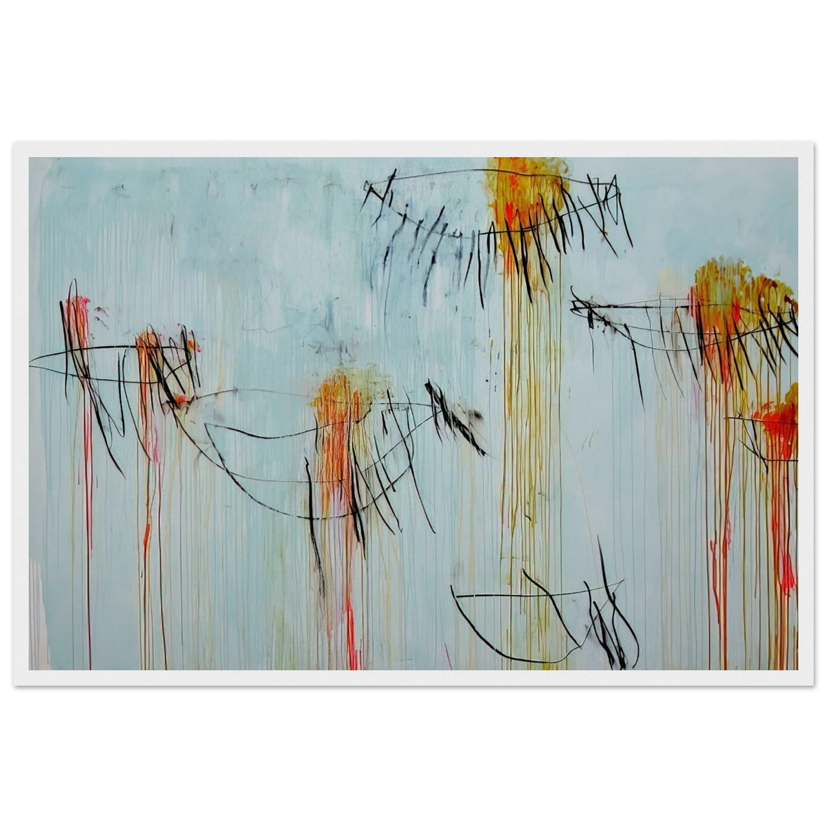 Lepanto, Part II Framed Poster | Cy Twombly Framed Prints Wall Art | Cy Twombly Store