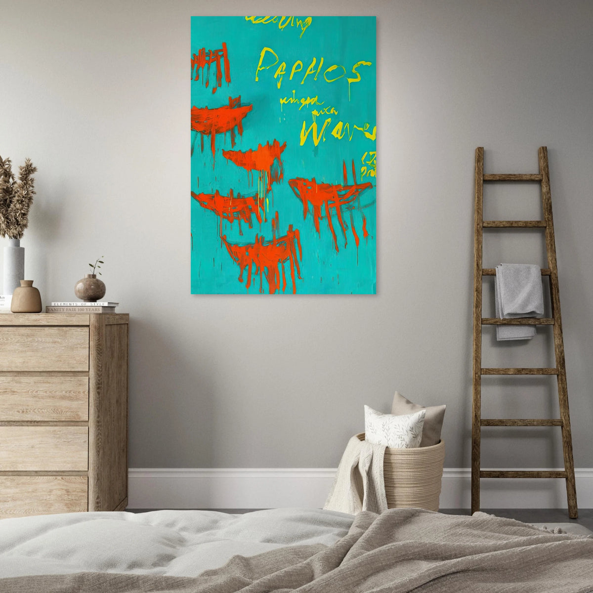 Leaving Paphos Ringed With Waves V Poster | Cy Twombly Poster | Cy Twombly Store