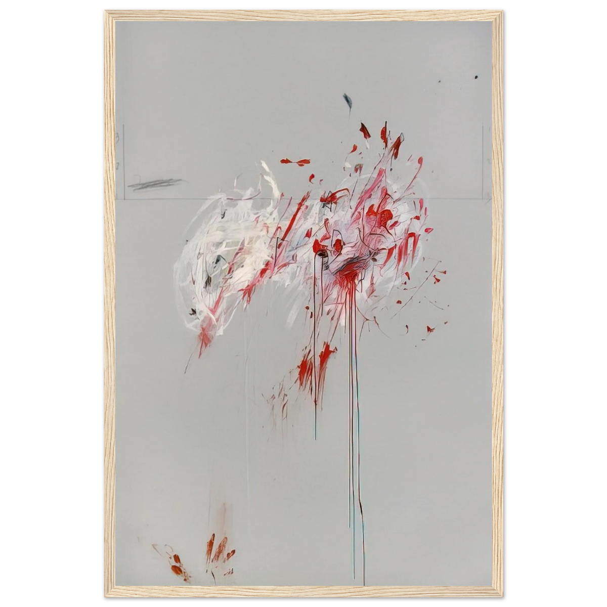 Nine Discourses on Commodus, Part III Framed Poster | Cy Twombly Framed Prints Wall Art | Cy Twombly Store