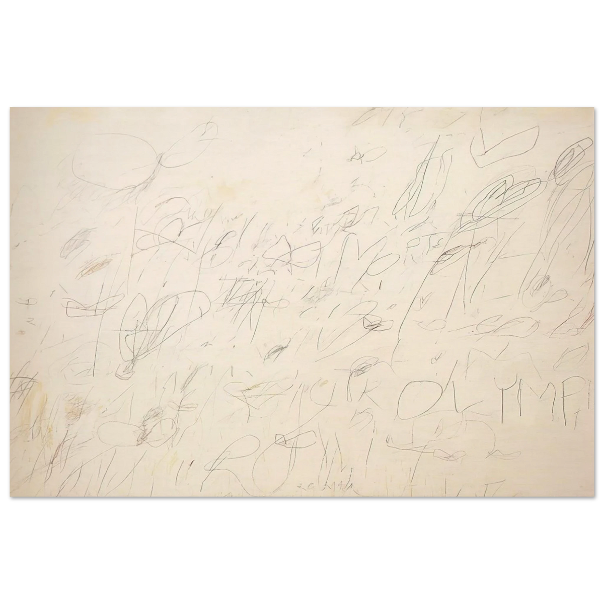 Olympia Poster | Cy Twombly Poster | Cy Twombly Store