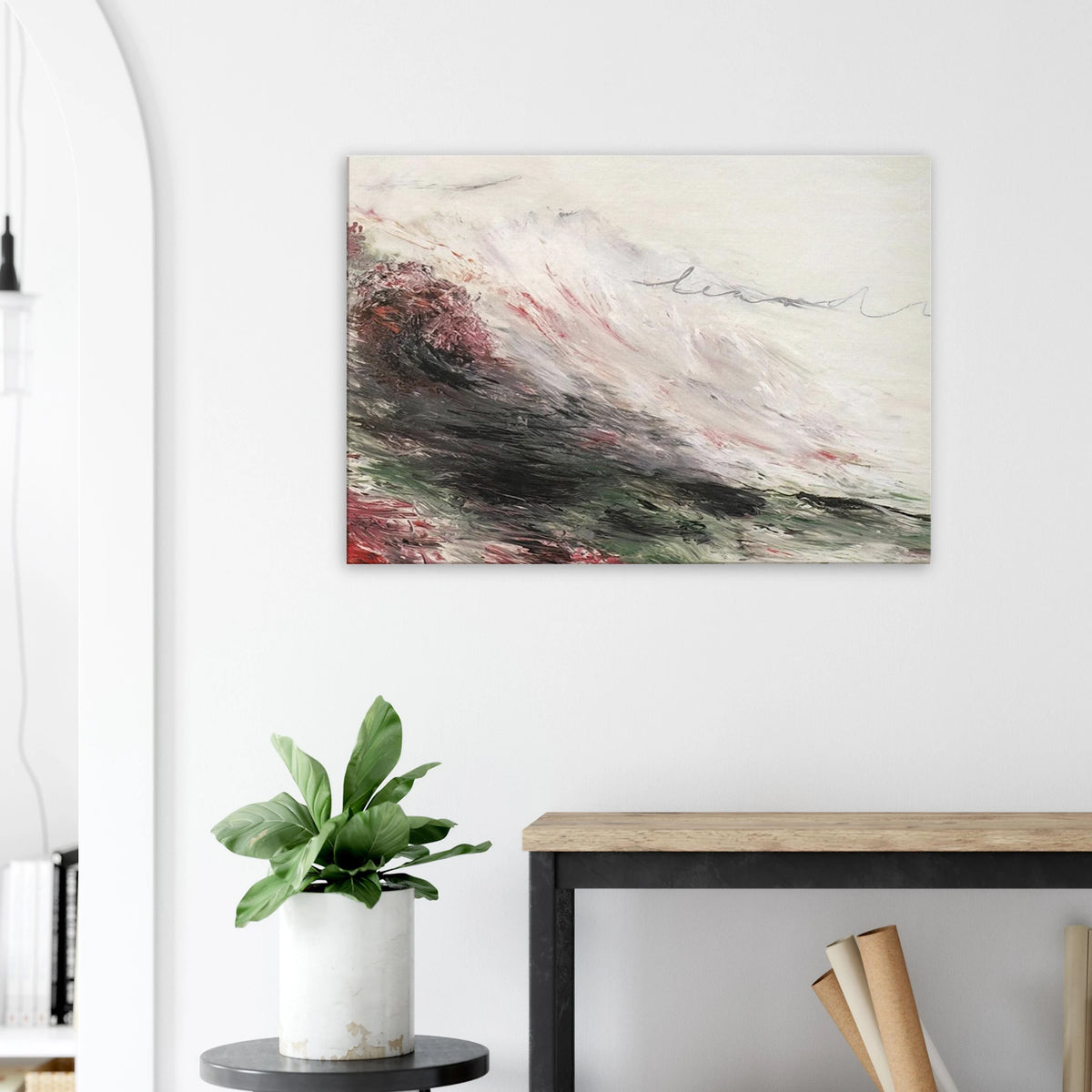 Hero and Leandro  A Painting in Four Parts  Part I Canvas | Cy Twombly Canvas | Cy Twombly Store