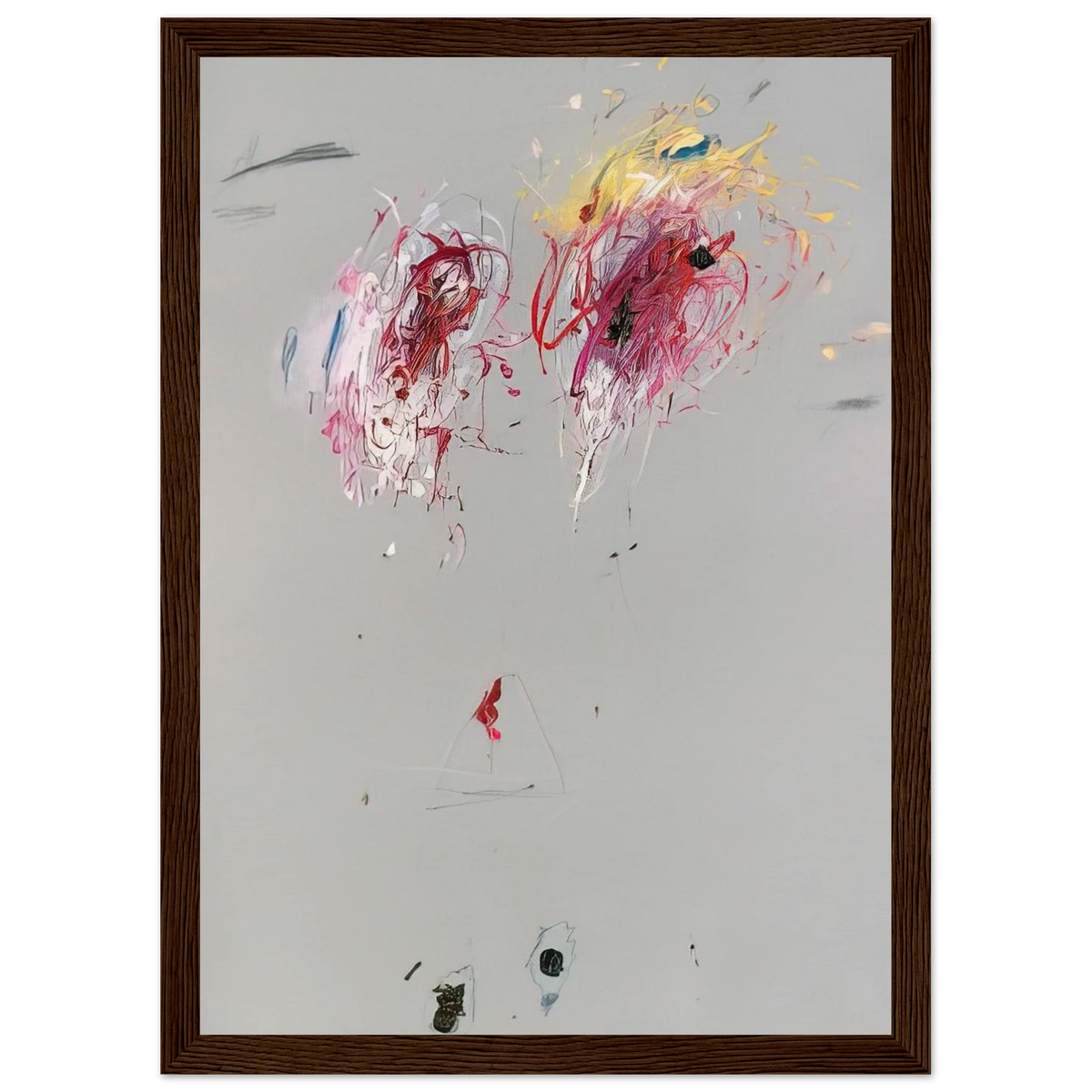 Nine Discourses on Commodus, Part IV Framed Poster | Cy Twombly Framed Prints Wall Art | Cy Twombly Store