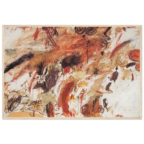 Ferragosto V Framed Poster | Cy Twombly Framed Prints Wall Art | Cy Twombly Store