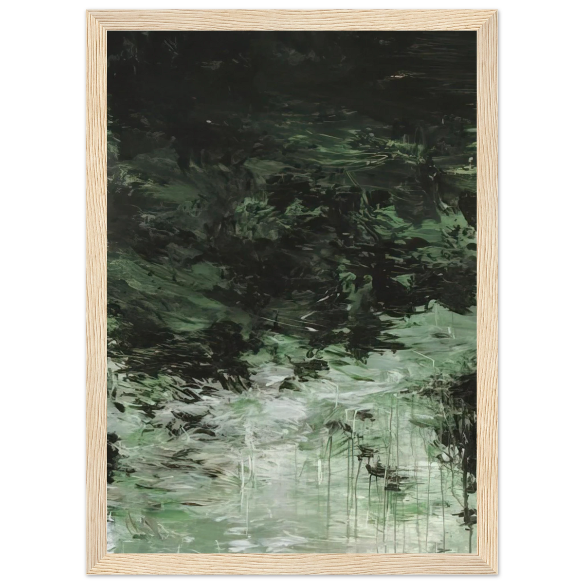 Untitled Part VIII Framed Poster | Cy Twombly Framed Prints Wall Art | Cy Twombly Store