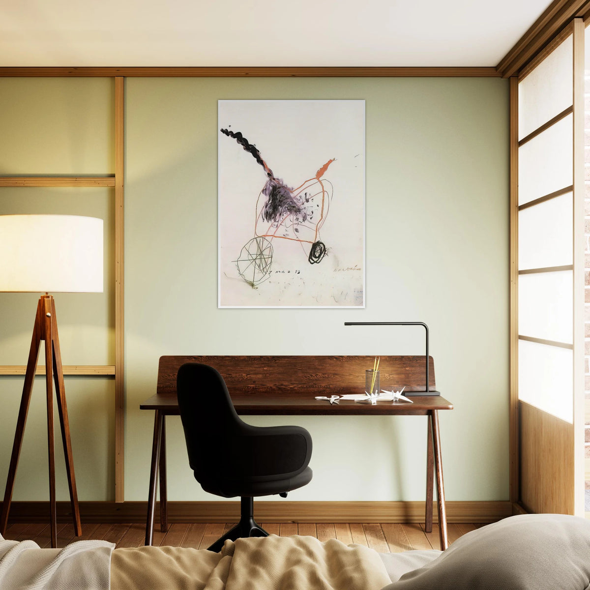 Anabasis Framed Poster | Cy Twombly Framed Prints Wall Art | Cy Twombly Store