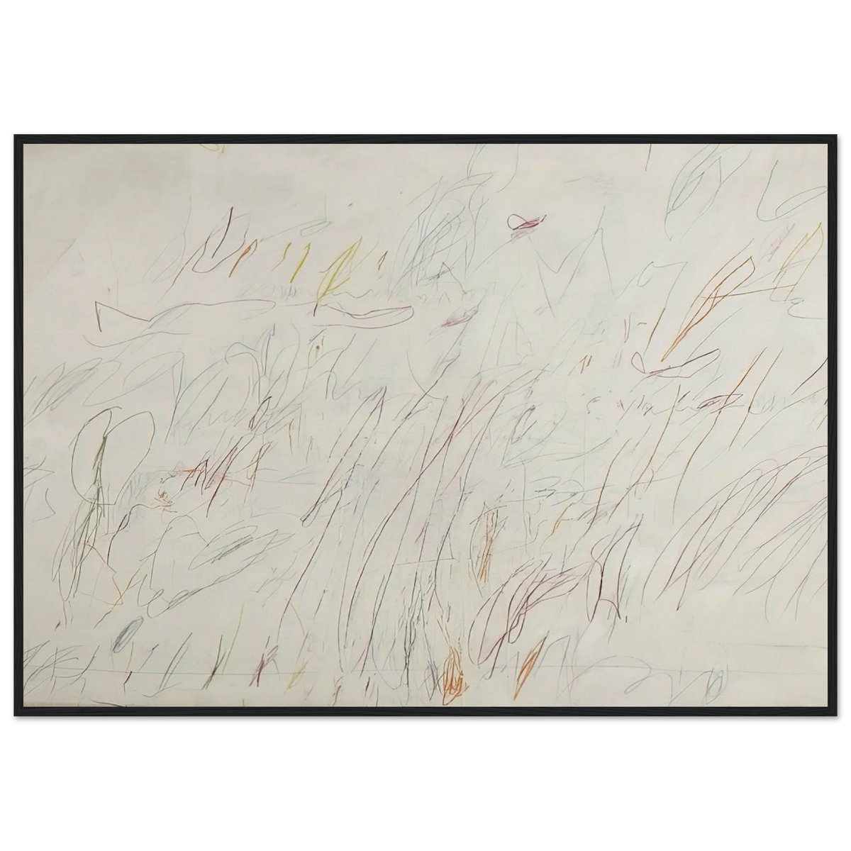 Sunset Framed Poster | Cy Twombly Framed Prints Wall Art | Cy Twombly Store